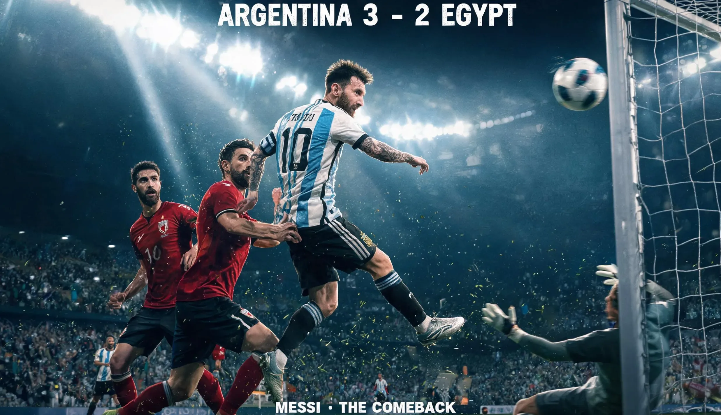 Messi Under Pressure: The Comeback That Beat Salah's Egypt